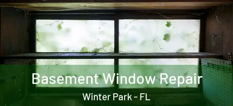  Basement Window Repair Winter Park - FL