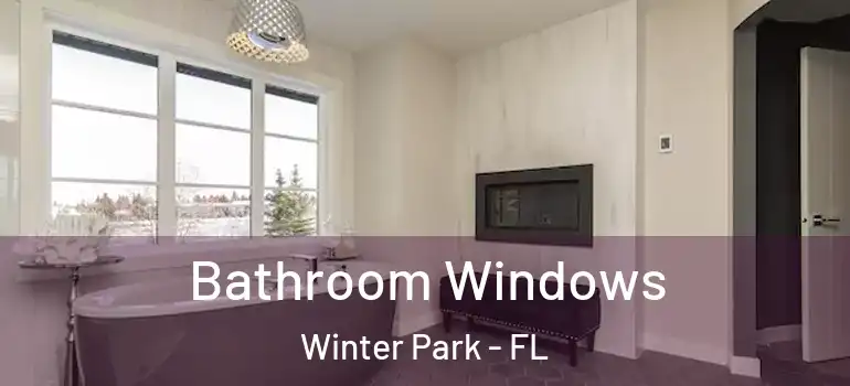  Bathroom Windows Winter Park - FL