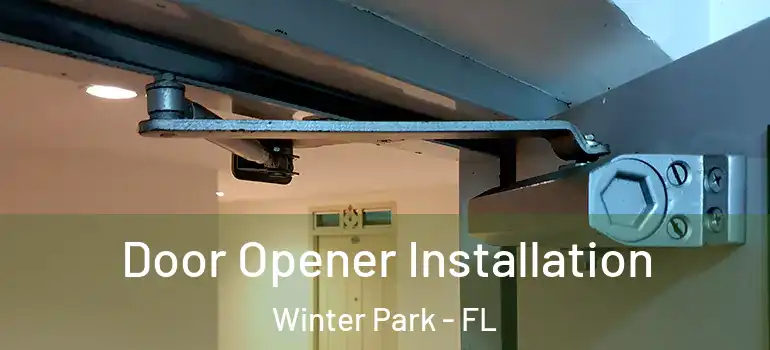  Door Opener Installation Winter Park - FL