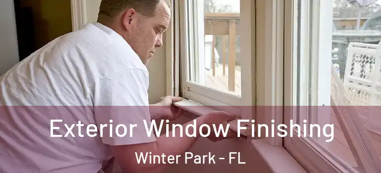  Exterior Window Finishing Winter Park - FL