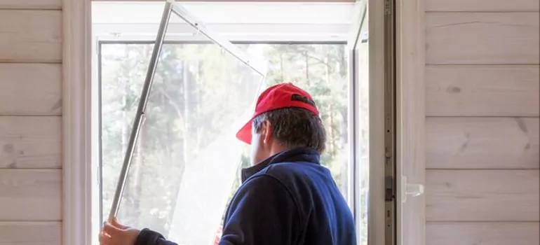 Expandable Window Screen Installation in Winter Park, FL