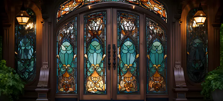 Wrought Iron Storm Door in Winter Park, FL