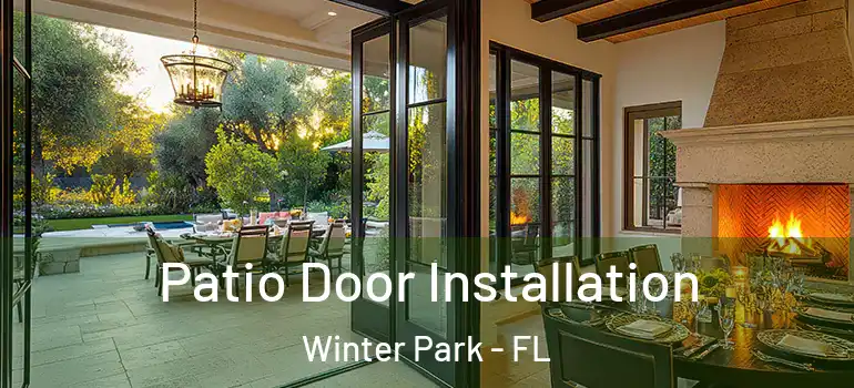  Patio Door Installation Winter Park - FL