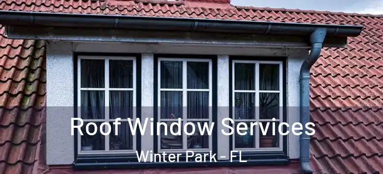  Roof Window Services Winter Park - FL
