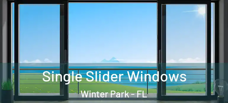  Single Slider Windows Winter Park - FL