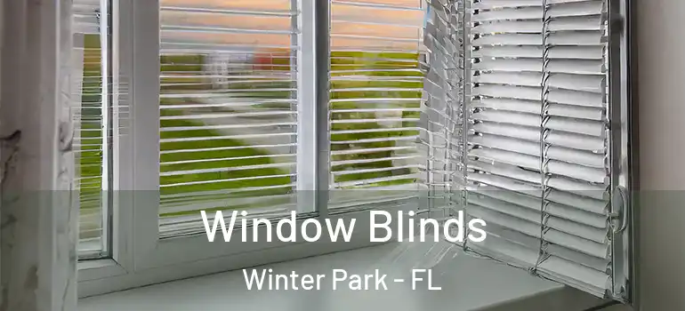  Window Blinds Winter Park - FL