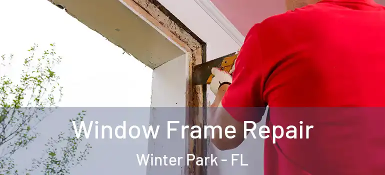  Window Frame Repair Winter Park - FL