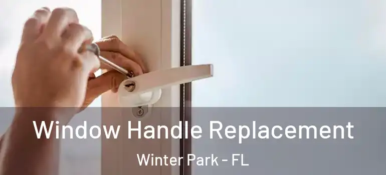  Window Handle Replacement Winter Park - FL