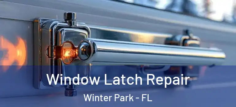  Window Latch Repair Winter Park - FL