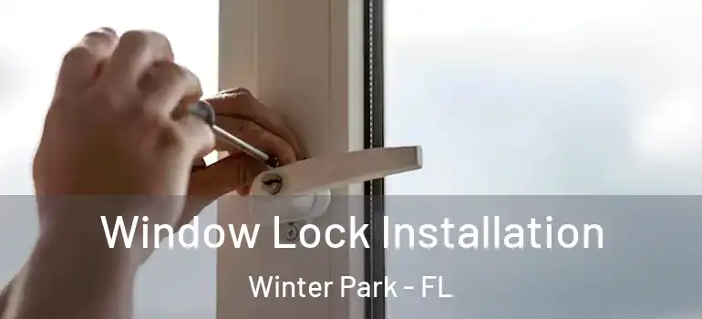  Window Lock Installation Winter Park - FL