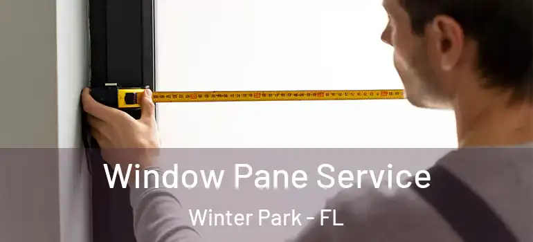  Window Pane Service Winter Park - FL