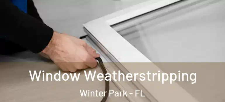  Window Weatherstripping Winter Park - FL