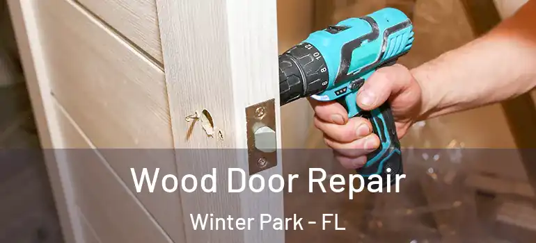  Wood Door Repair Winter Park - FL